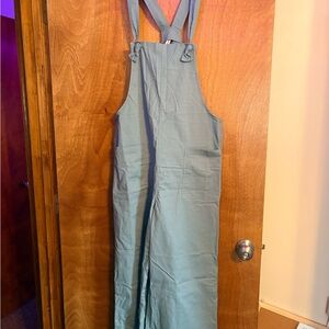 Zenana Light Blue Overalls Jumper